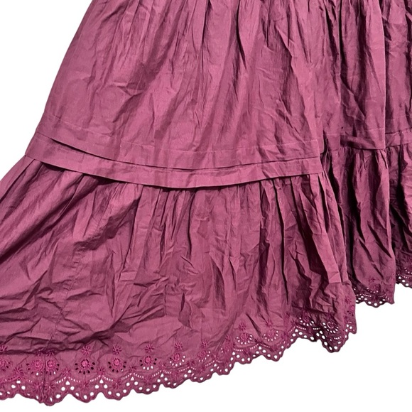 Madewell Lucie Embroidered Cotton Midi Dress - Picture 7 of 15